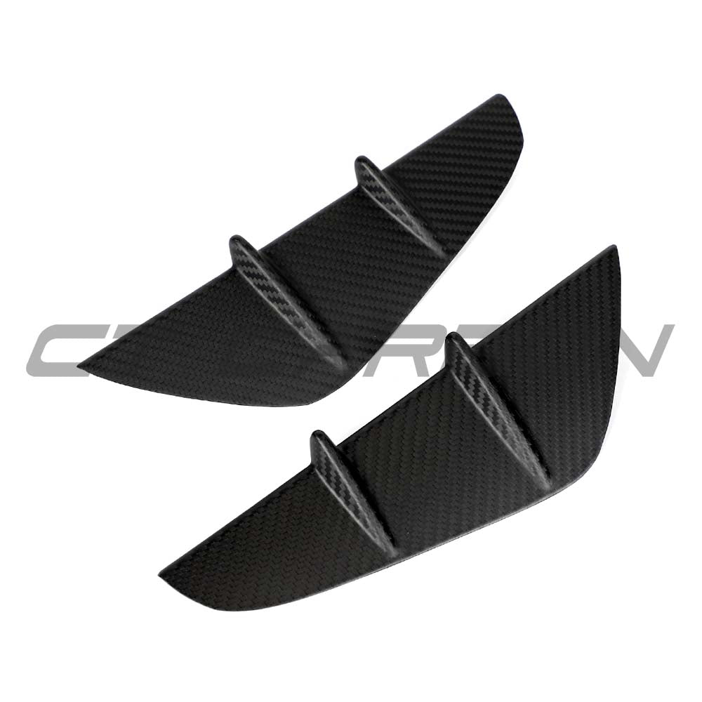 AUDI RSQ8 2025+ FACELIFT MATTE CARBON FIBRE FRONT VENT TRIM - CT DESIGN