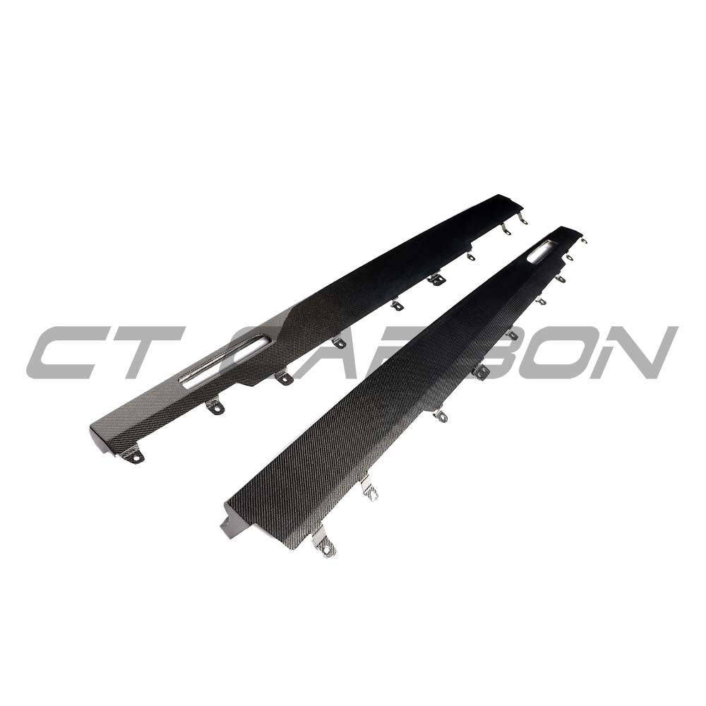 BMW & X6/X6M 2019+ CARBON FIBRE SIDE SKIRTS