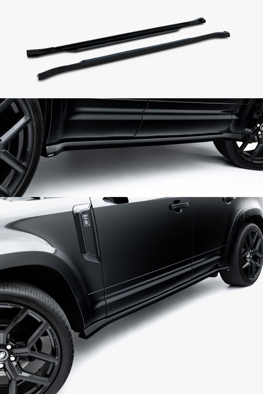Land Rover Defender Maxton Design Side Skirts 2022 - 2026