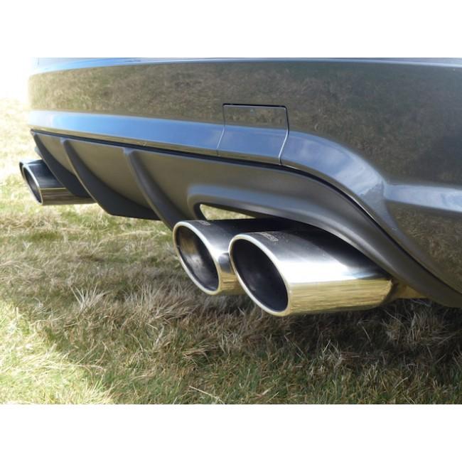 Mercedes W204 C180 (1.6 Litre Turbo Petrol) AMG Quad Performance Exhaust