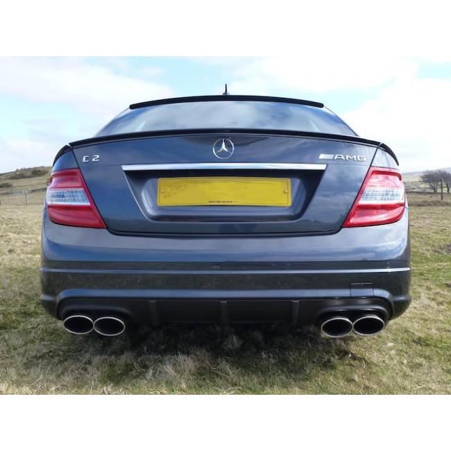 Mercedes W204 C180 (1.6 Litre Turbo Petrol) AMG Quad Performance Exhaust