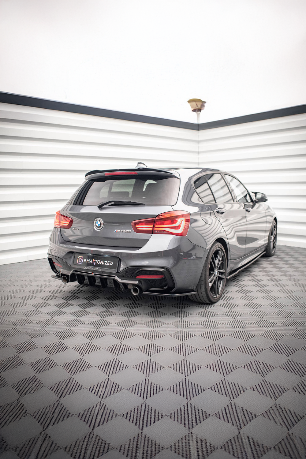 BMW M140 M135 (LCI) Maxton Design Rear Side Splitters