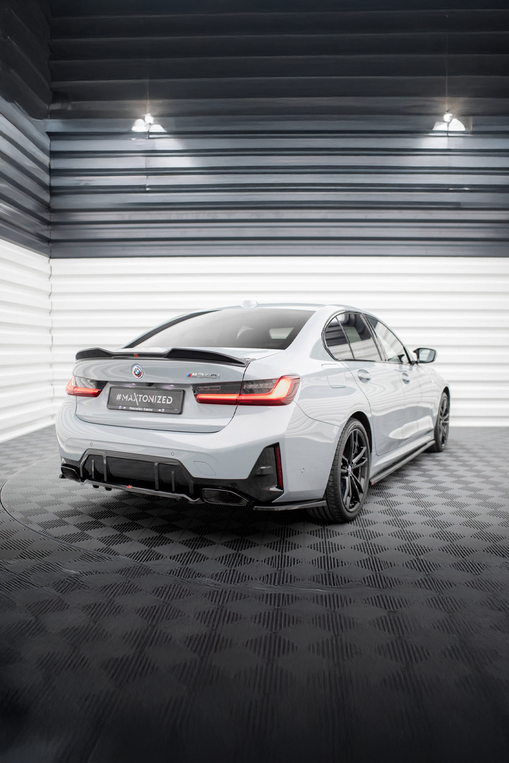 BMW G20 G21 LCI Saloon Maxton Design Rear Side Splitters