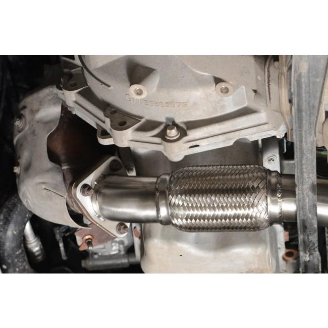 Vauxhall Corsa E 1.4 Turbo (15-19) Venom Box Delete Race Cat Back Performance Exhaust
