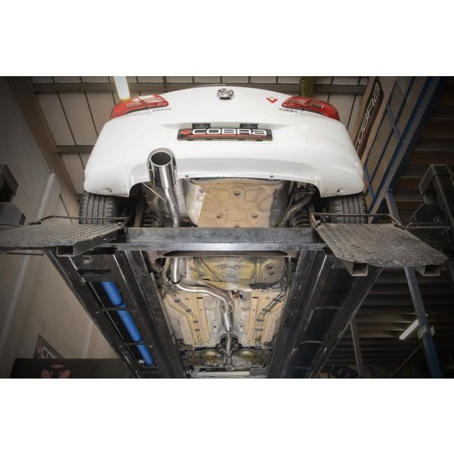 Vauxhall Corsa E 1.4 Turbo (15-19) Venom Box Delete Race Cat Back Performance Exhaust