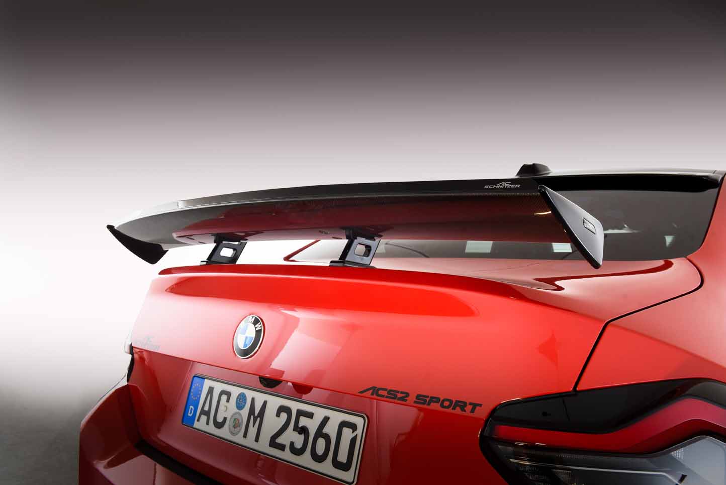 BMW M2 G87 AC Schnitzer Carbon Racing Rear Wing