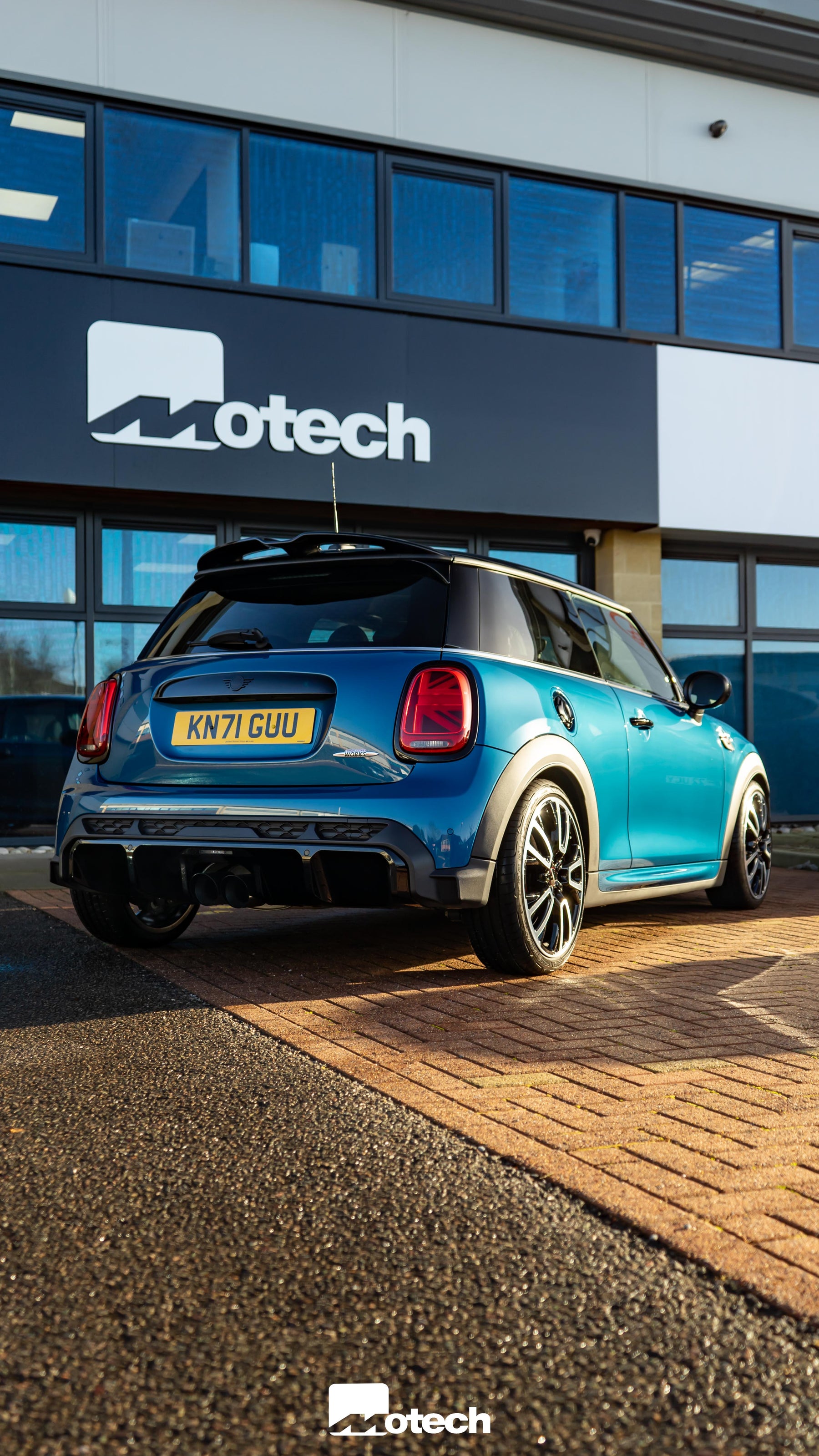 MINI F56 LCI 2 with Sound Controller Remus GPF Back system