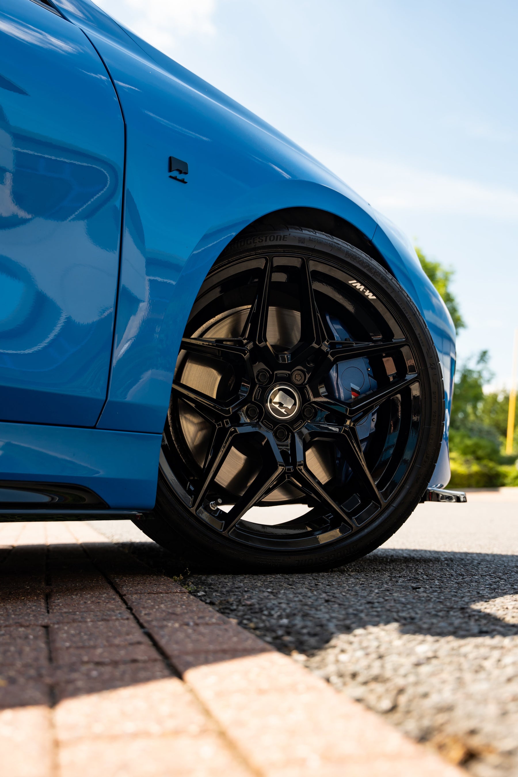 BMW F40 M135i M-W1 19" Precision Black Wheels