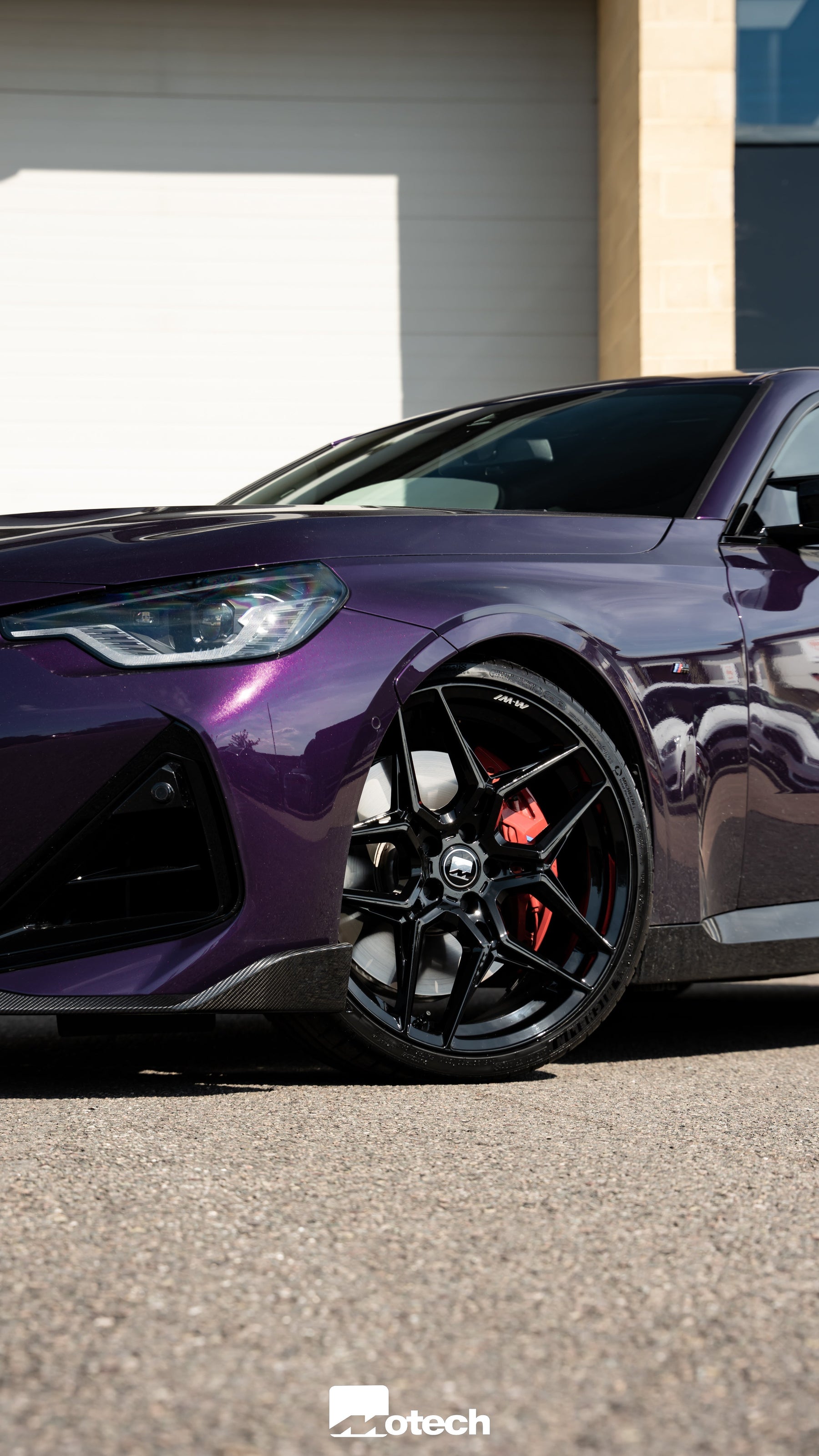 BMW 2 Series M240i G42 M-W1 20" Precision Black Motech Wheel