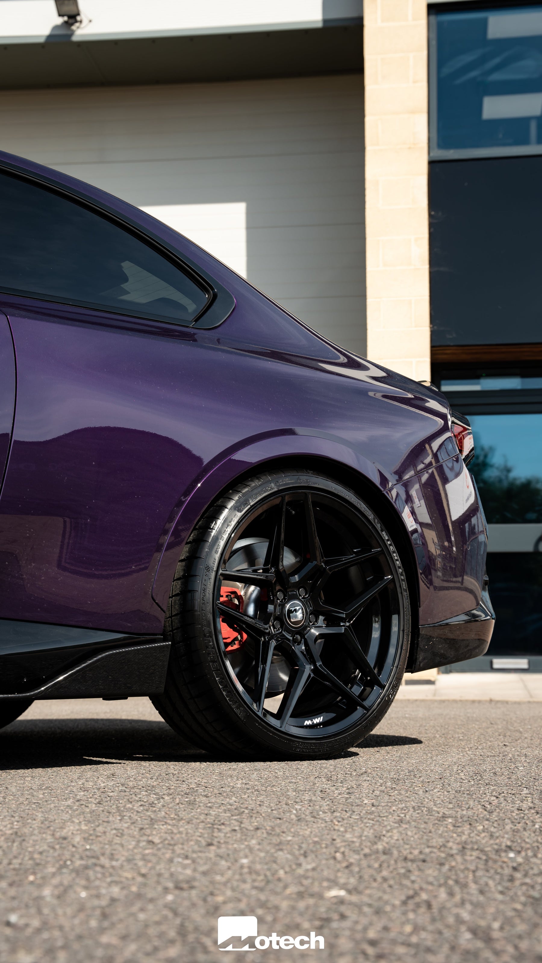 BMW 2 Series M240i G42 M-W1 20" Precision Black Motech Wheel