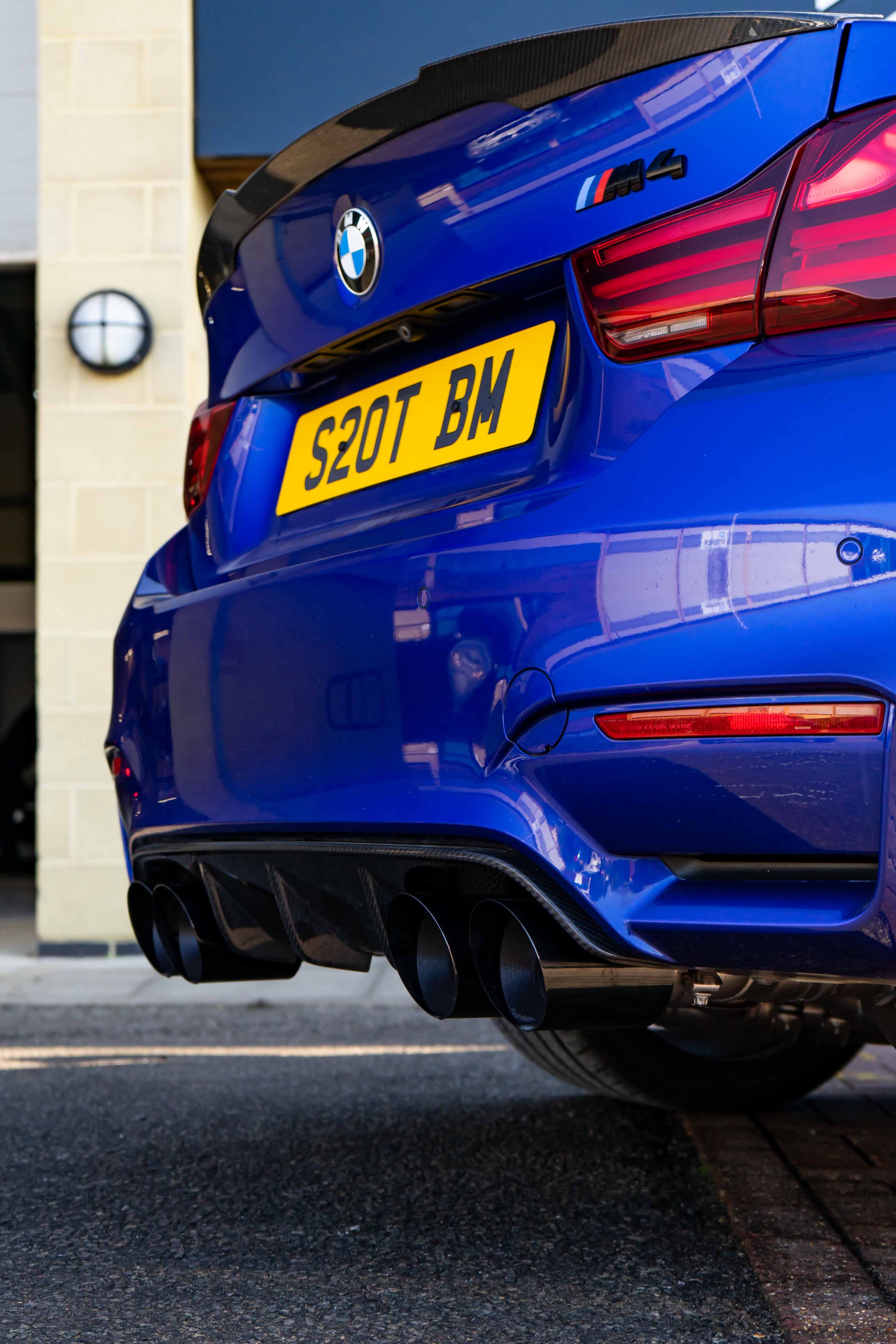 BMW M4 F80 F82 F83 Remus Race Rear Box (With OPF/PPF Filter 2018+)