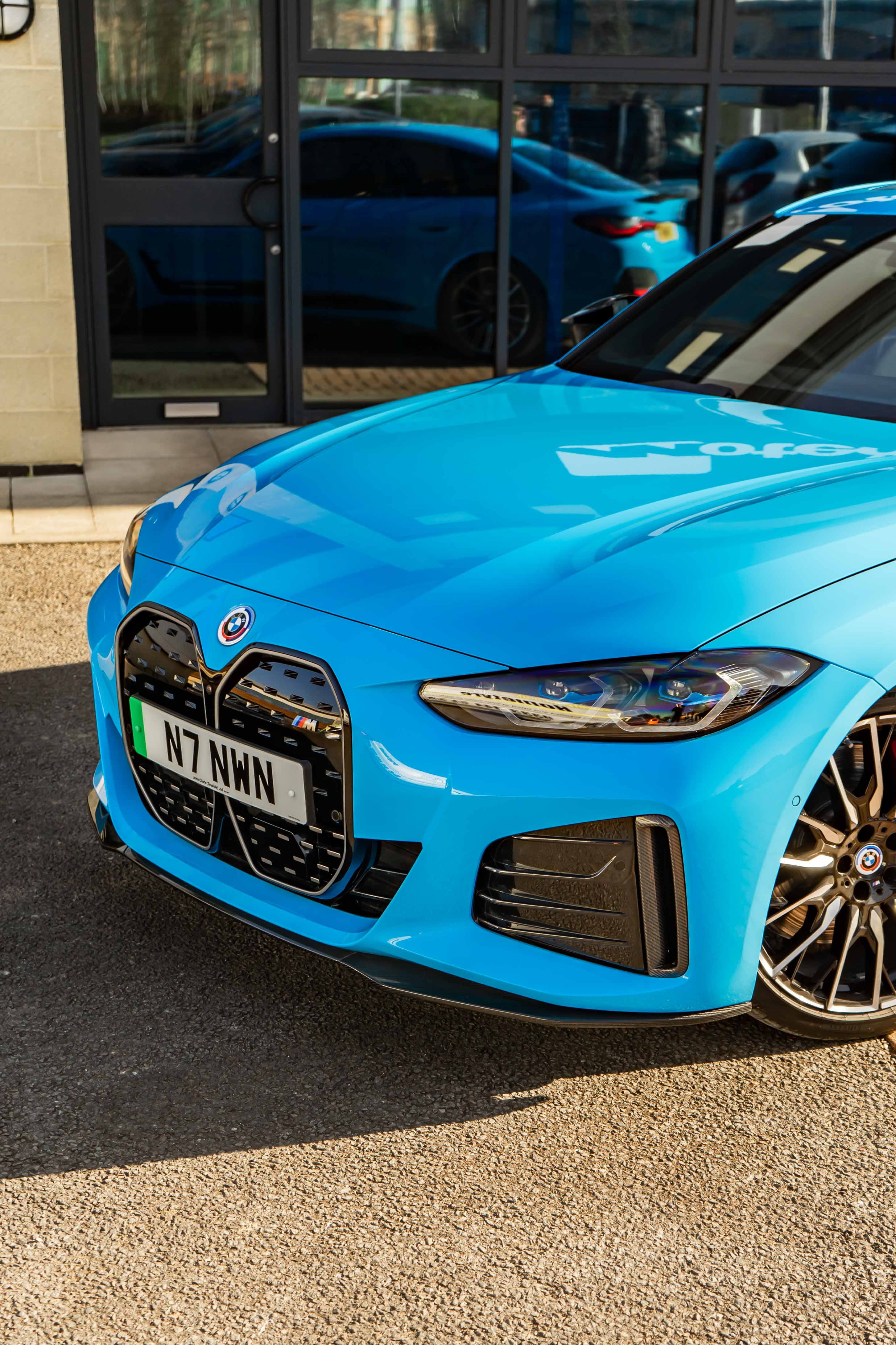 BMW i4 G26 M Performance Carbon Front Splitter