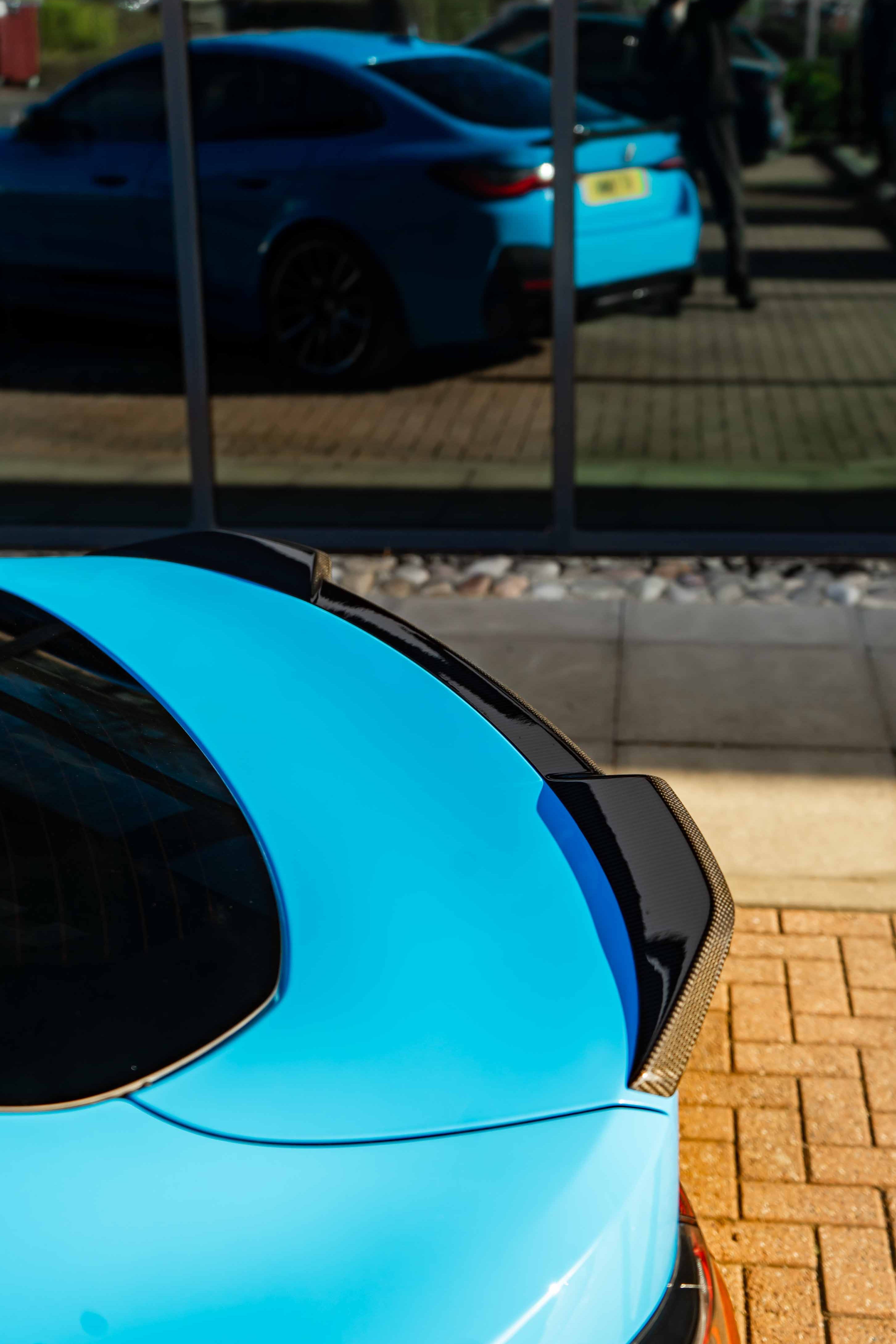 BMW i4 G26 M Performance Carbon Rear Spoiler