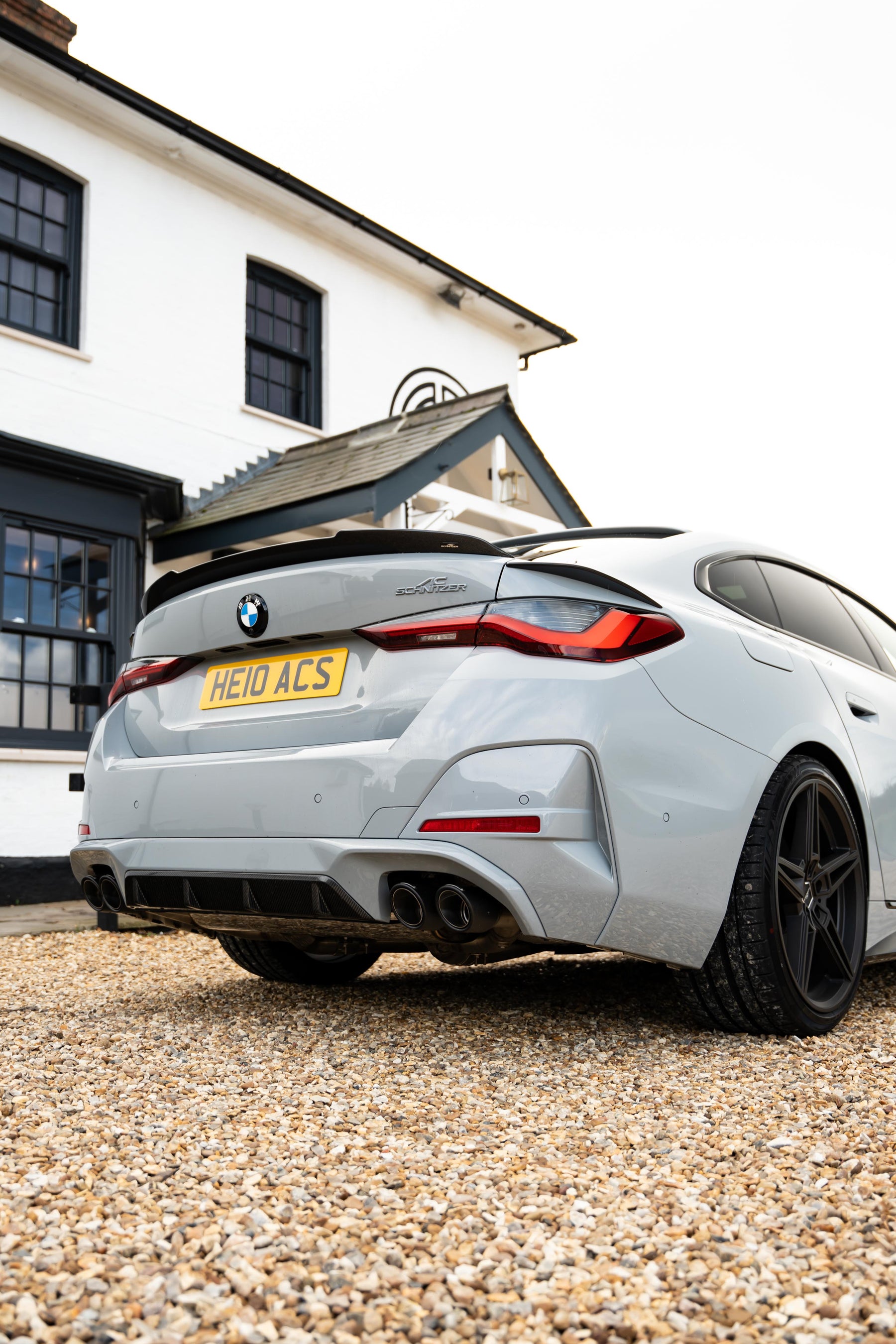 BMW 4 Series Gran Coupe G26 AC Schnitzer Rear Side Wings