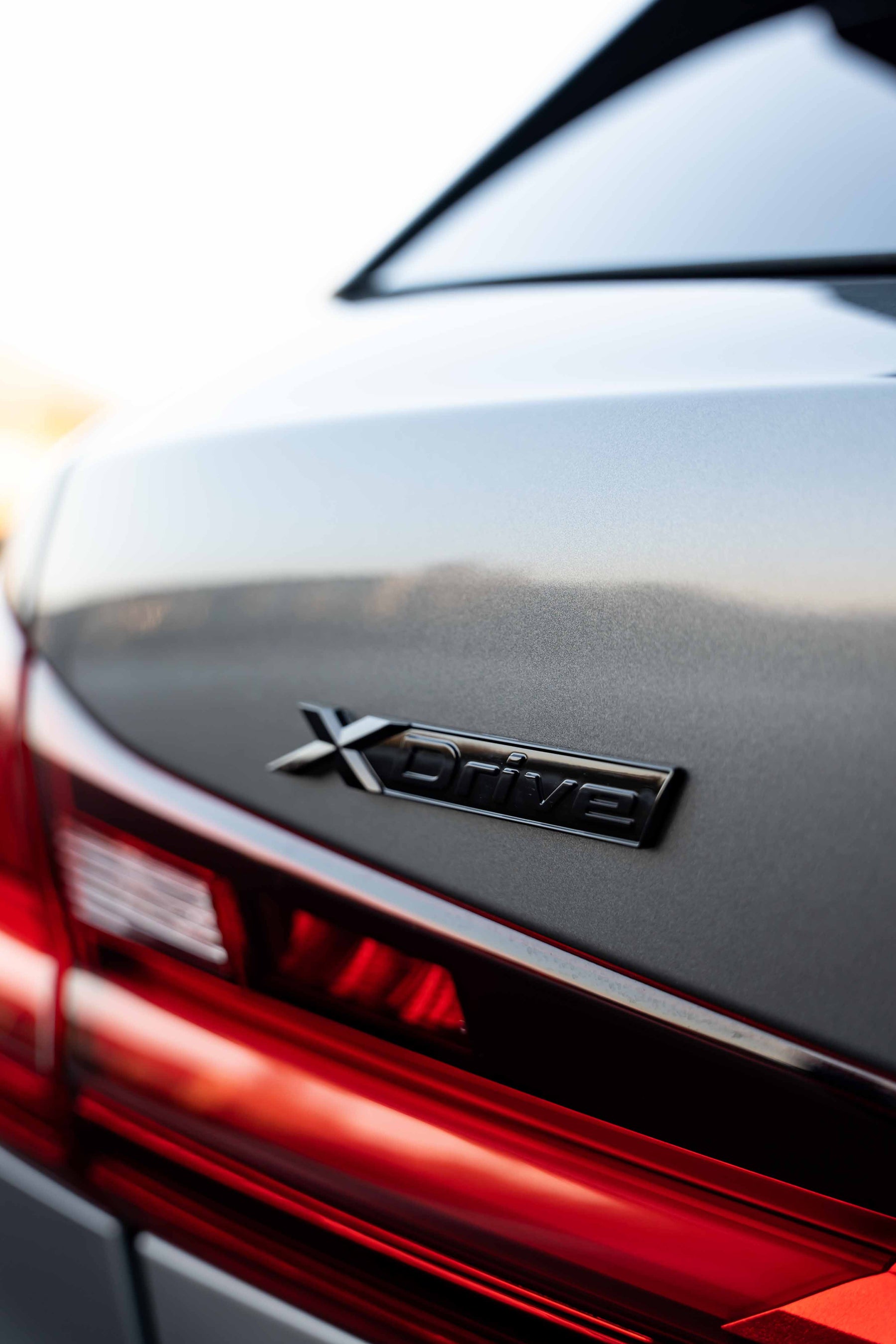 BMW Gloss Black X-Drive Badge