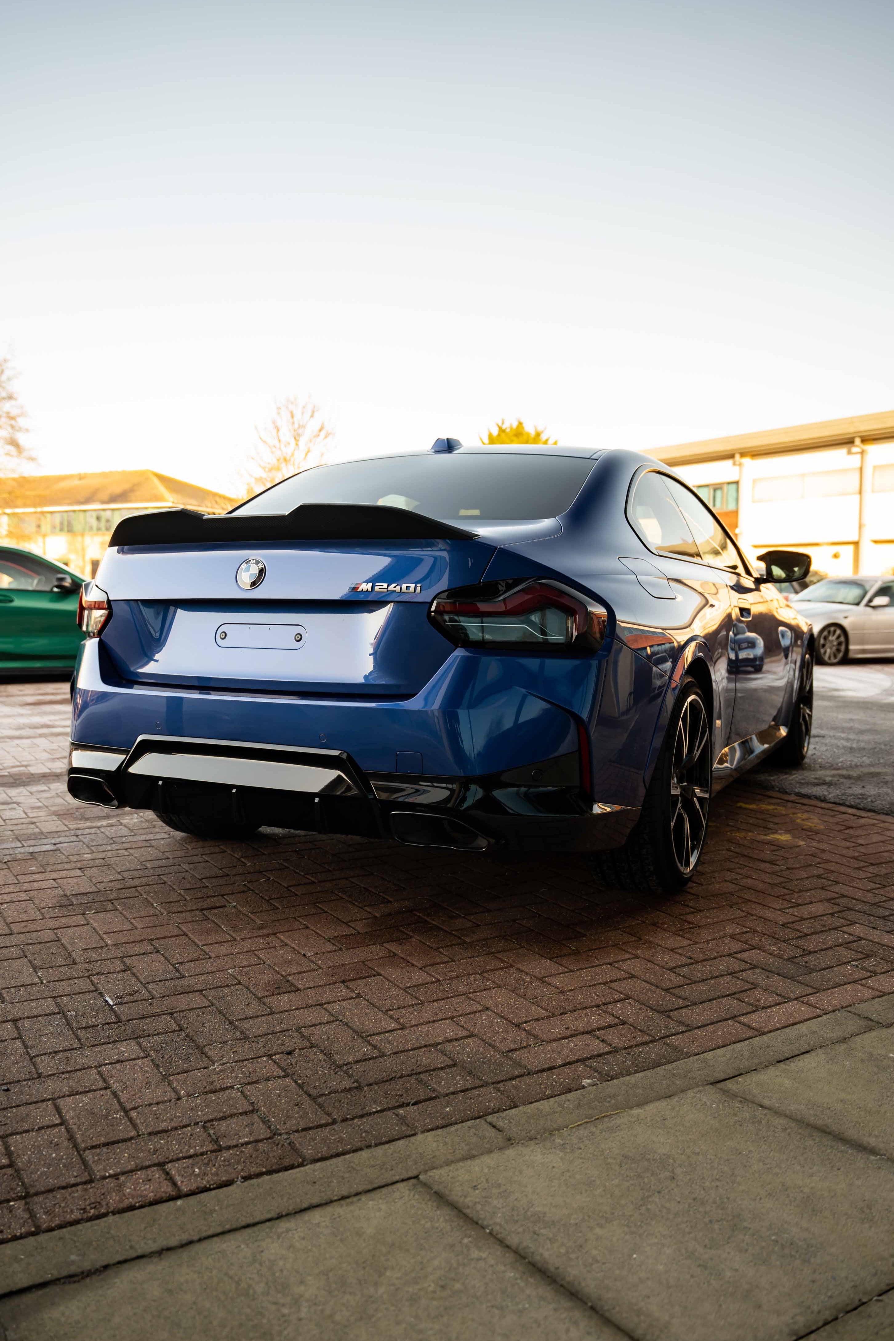 BMW M240i G42 Performance Style Carbon Fibre Rear Spoiler