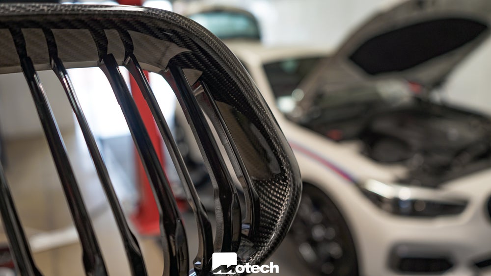 BMW 2 Series Carbon Kidney Grilles