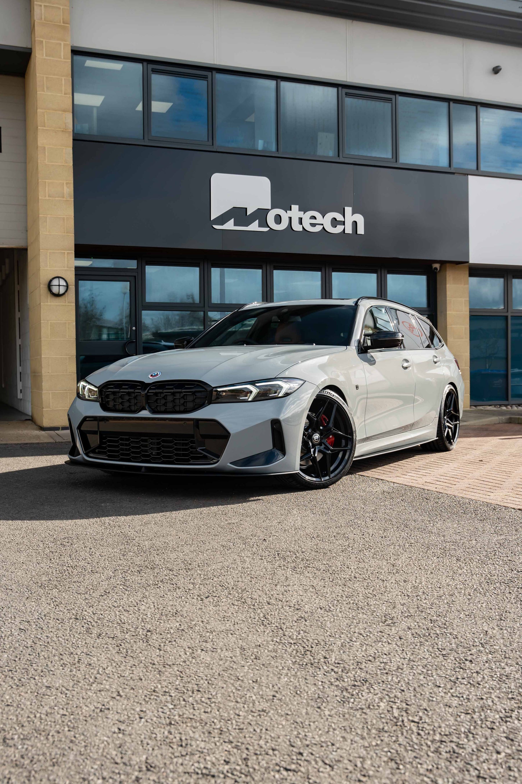BMW 3 series G20/G21 M-W1 20" Precision Black Motech Wheel