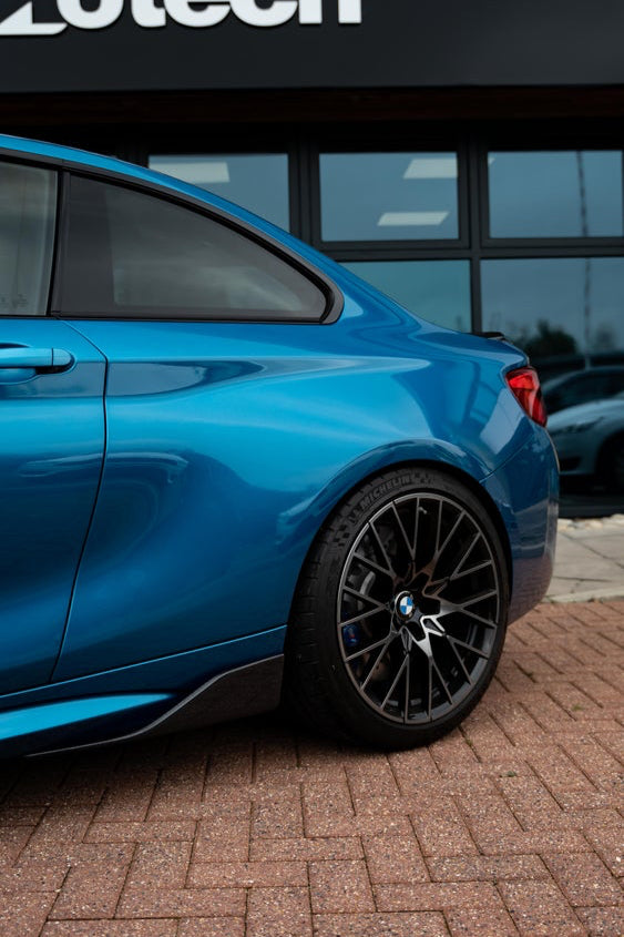 BMW F87 M2/M2 Competition Carbon Lower Rear Side Fins