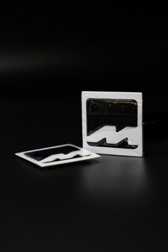 Motech 3D Gloss Black M Badges