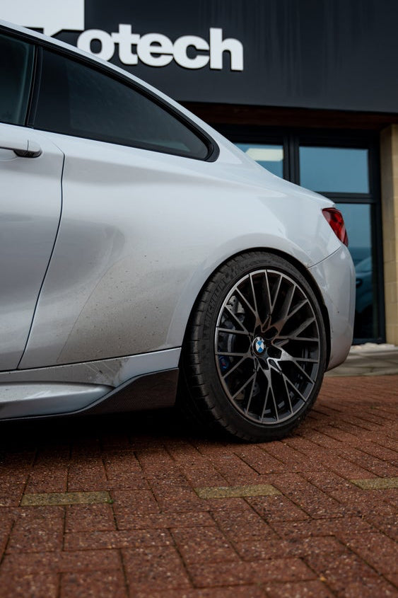 BMW F87 M2/M2 Competition Carbon Lower Rear Side Fins