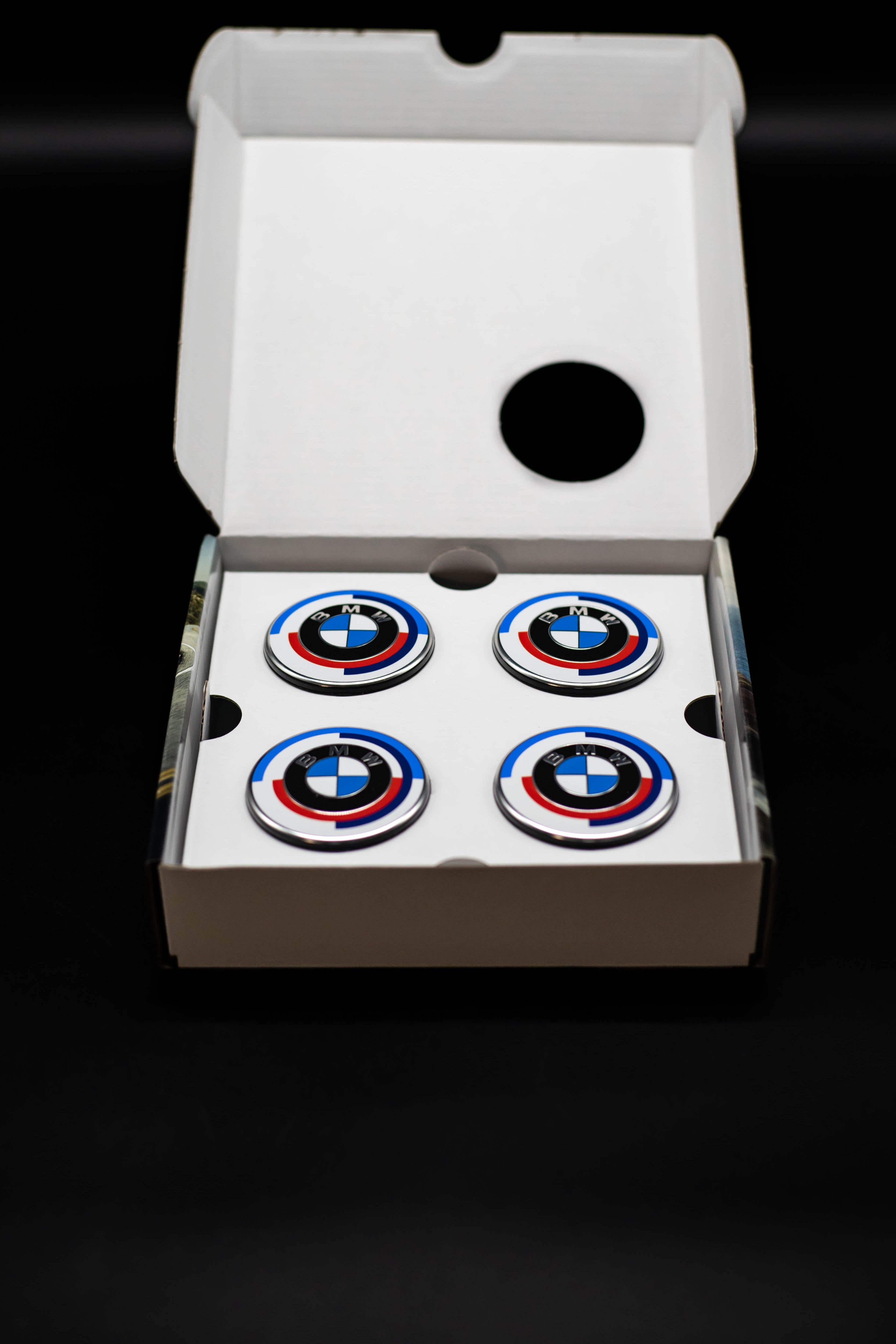 BMW 50th Anniversary Wheel Centre Caps 56mm