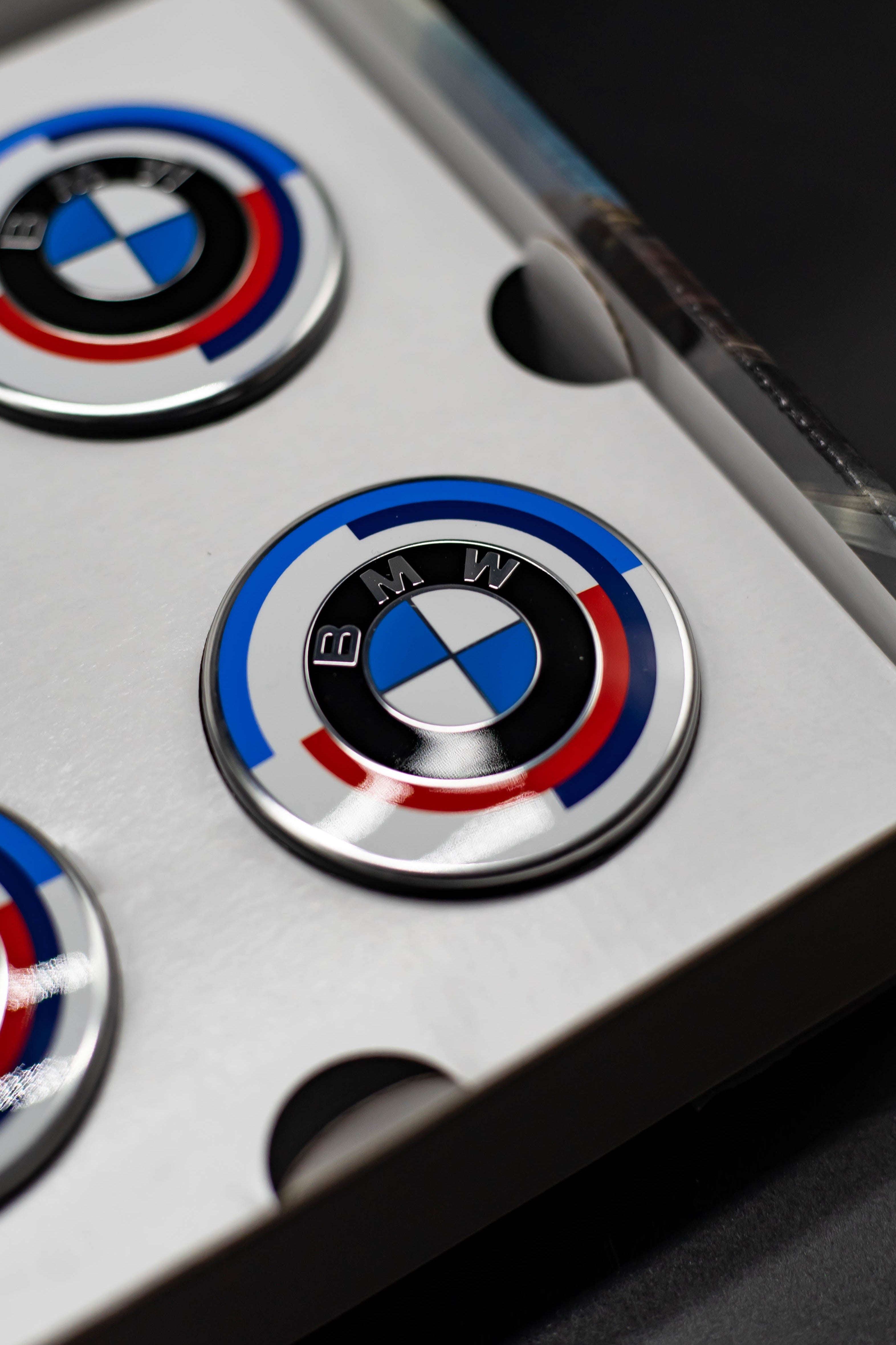 BMW 50th Anniversary Wheel Centre Caps 56mm