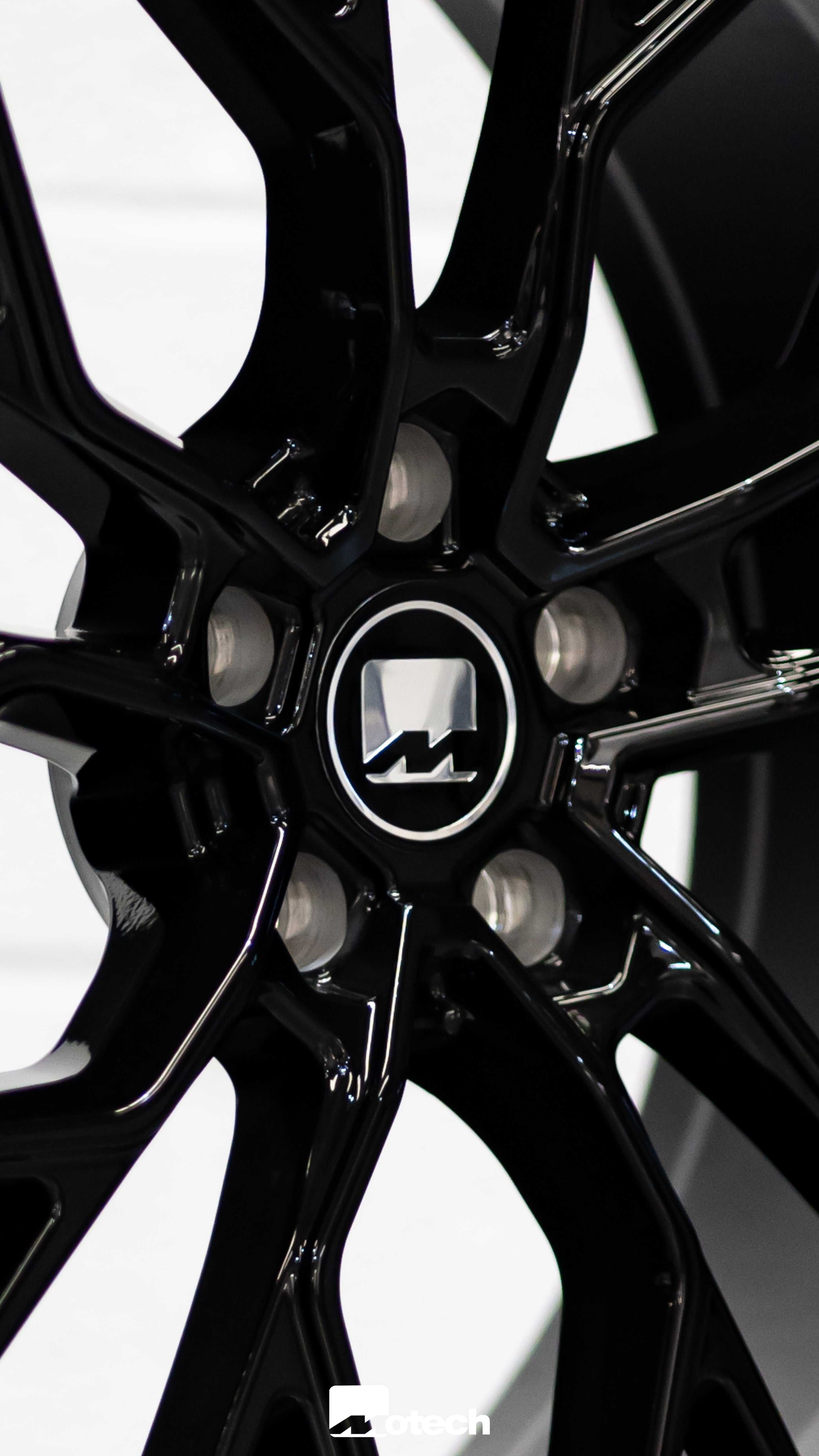BMW 2 Series M240i G42 M-W3 20" Precision Black Motech Wheels