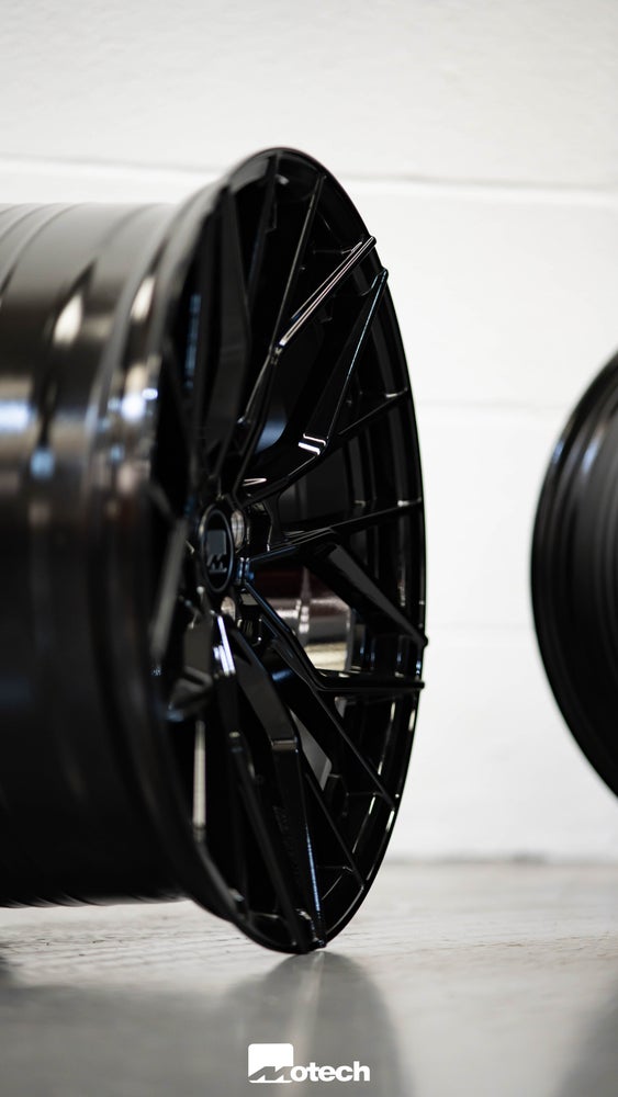 BMW 2 Series M240i G42 M-W3 20" Precision Black Motech Wheels
