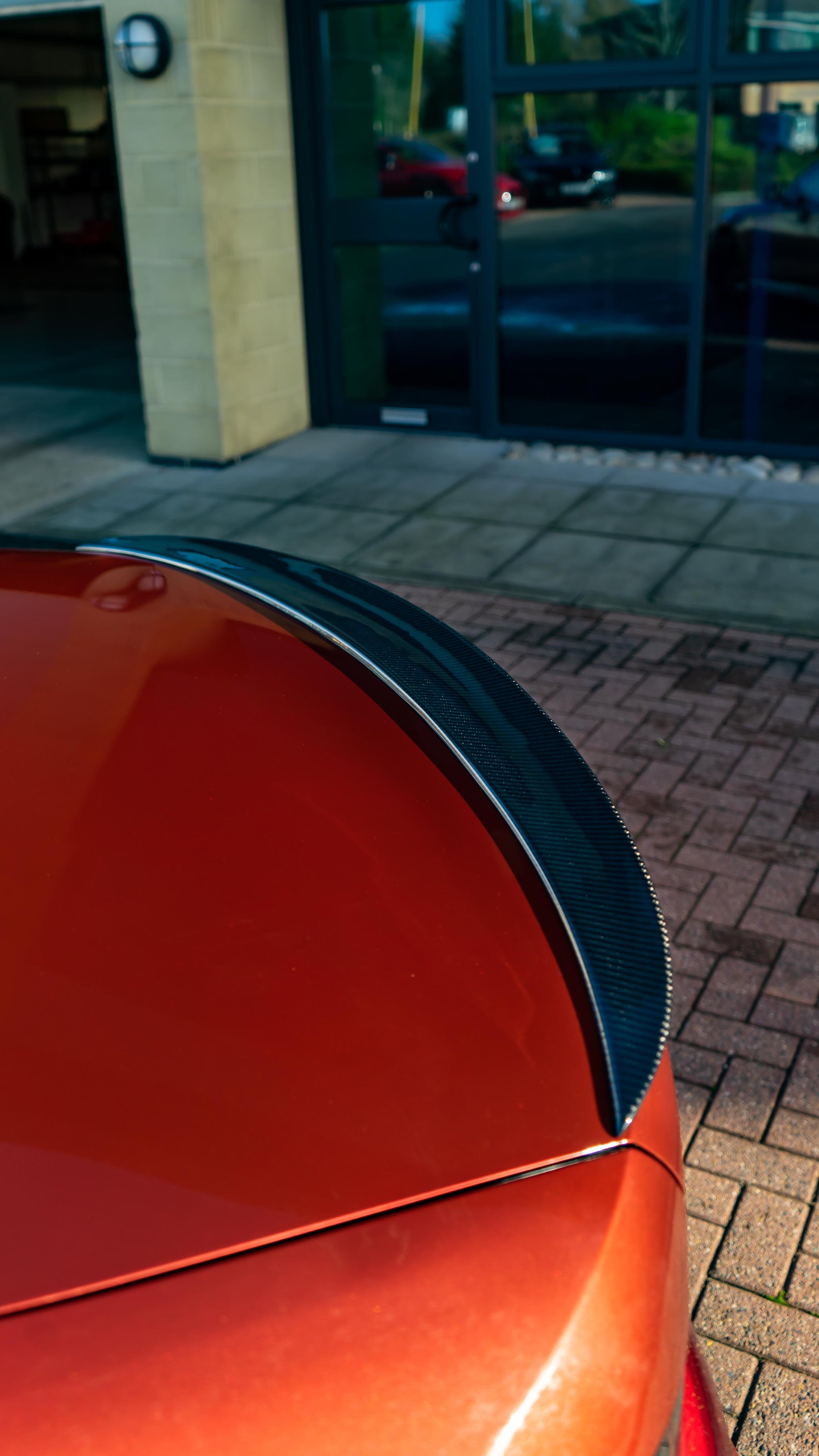 BMW 3 Series G20 M performance style carbon spoiler