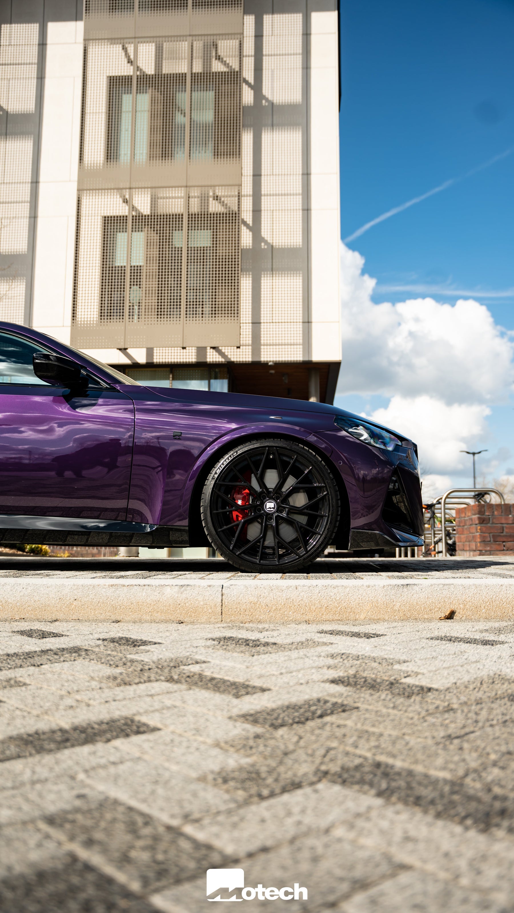 BMW 2 Series M240i G42 M-W3 20" Precision Black Motech Wheels