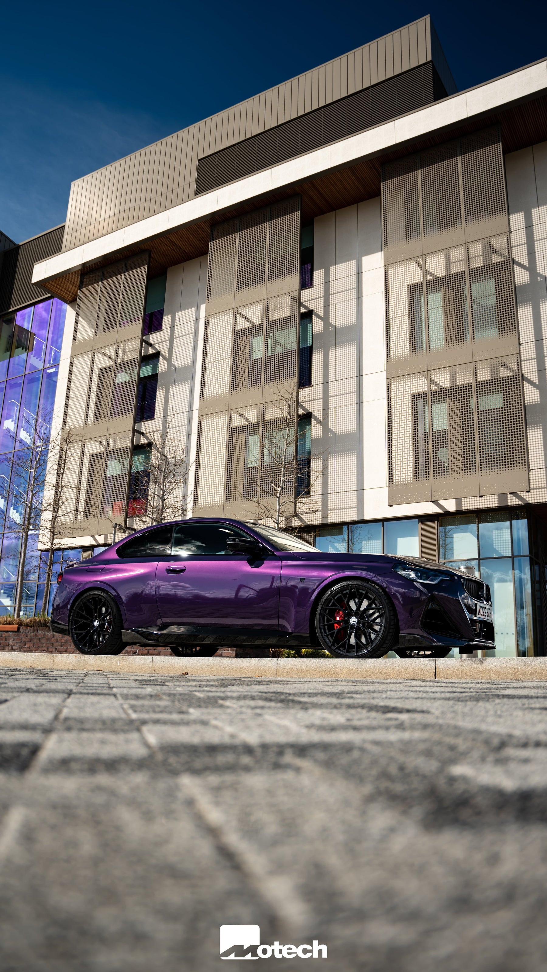 BMW 2 Series M240i G42 M-W3 20" Precision Black Motech Wheels