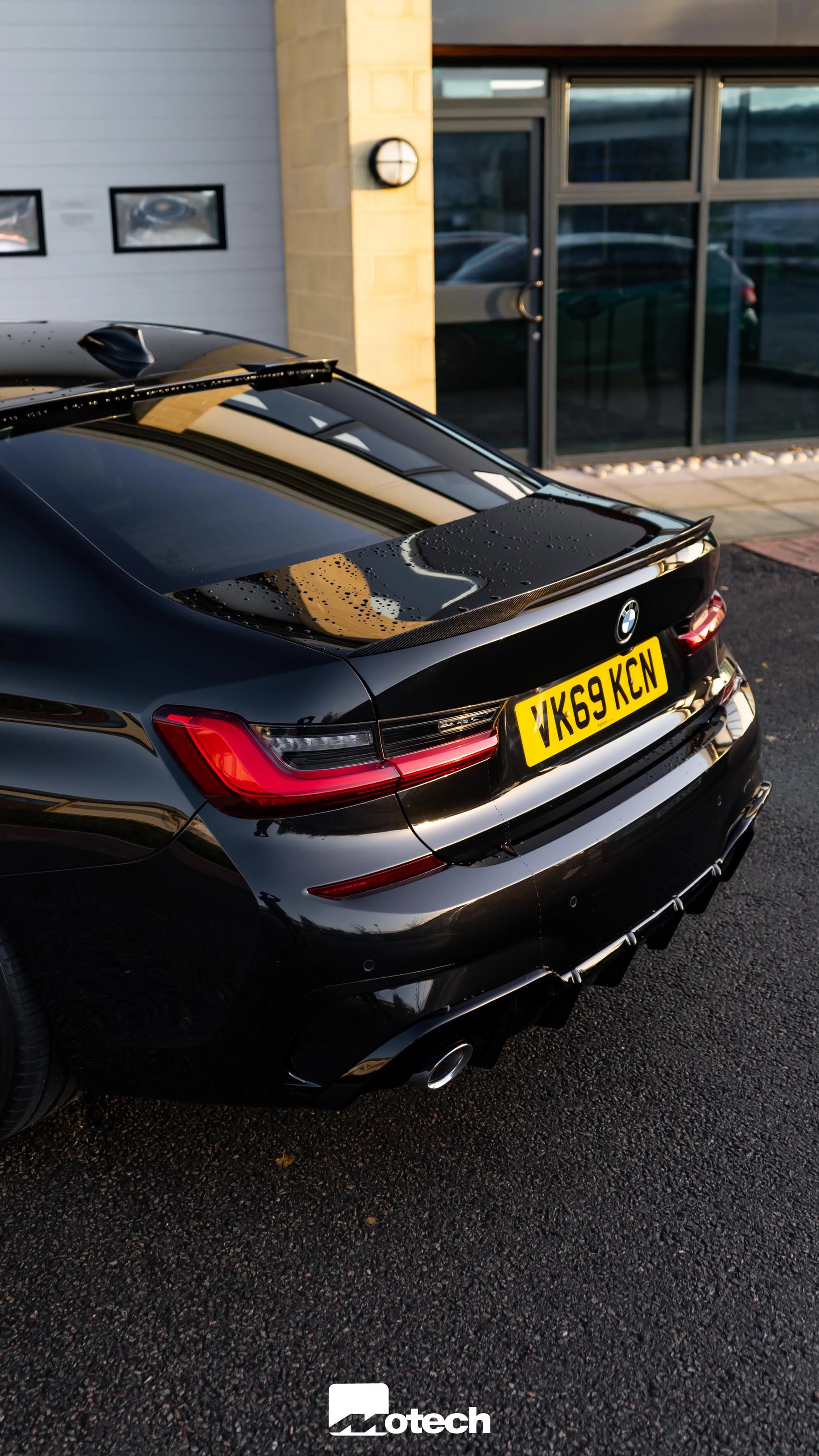 BMW 3 Series G20 M performance style carbon spoiler