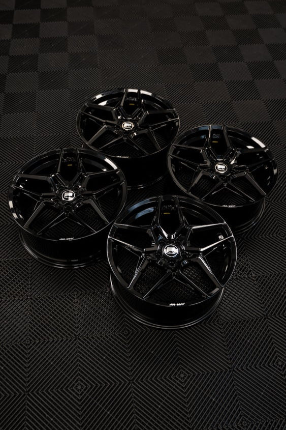 BMW F44 GC M235i M-W1 19" Precision Black Motech Wheel