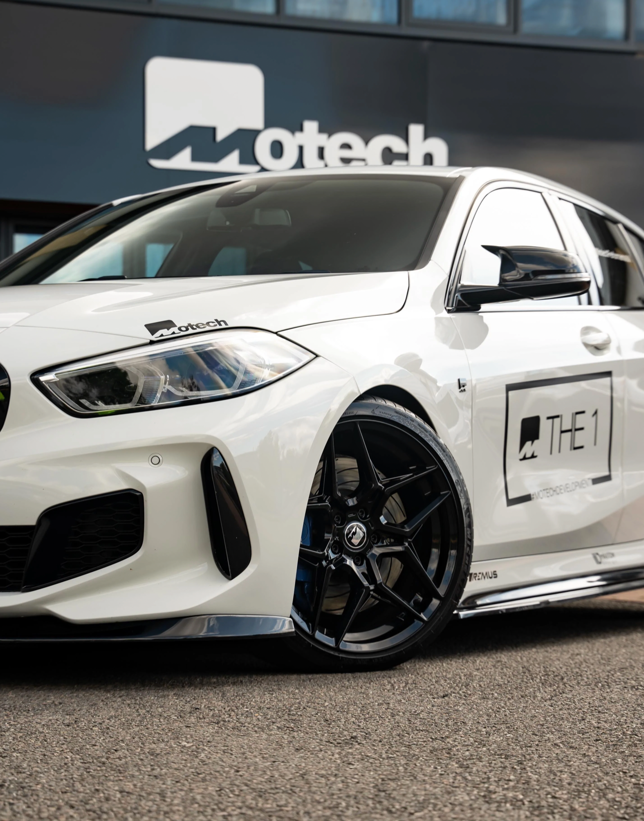 BMW F40 M135i M-W1 19" Precision Black Wheels