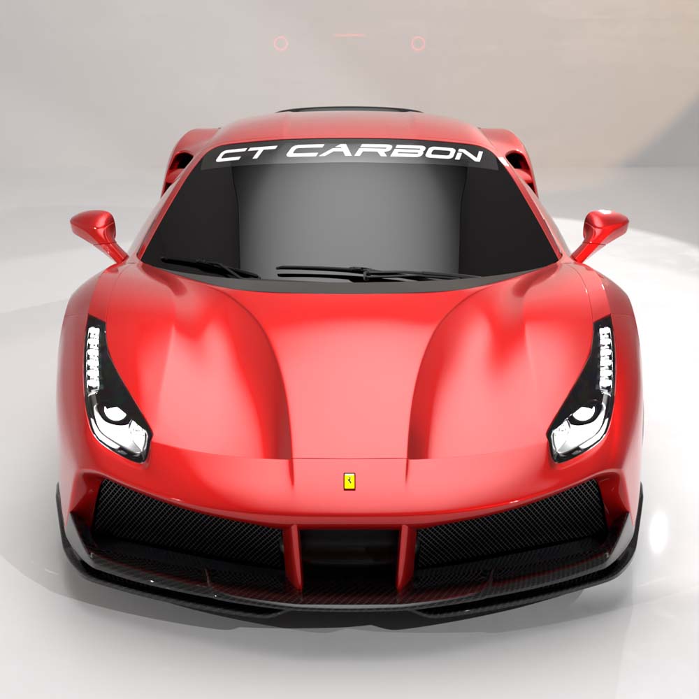 FERRARI 488 SPIDER 2016-2019 FULL CARBON FIBRE KIT - CT DESIGN