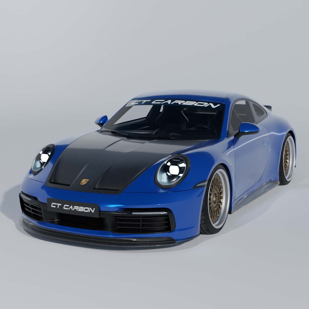 PORSCHE 911 (992.1) CARRERA 2019-2024 CARBON FIBRE BONNET/HOOD