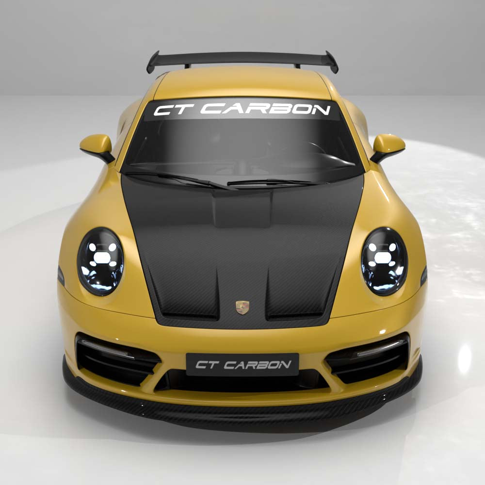 PORSCHE 911 992 CARRERA 2019-2024 CARBON FIBRE AERO WING - CT DESIGN