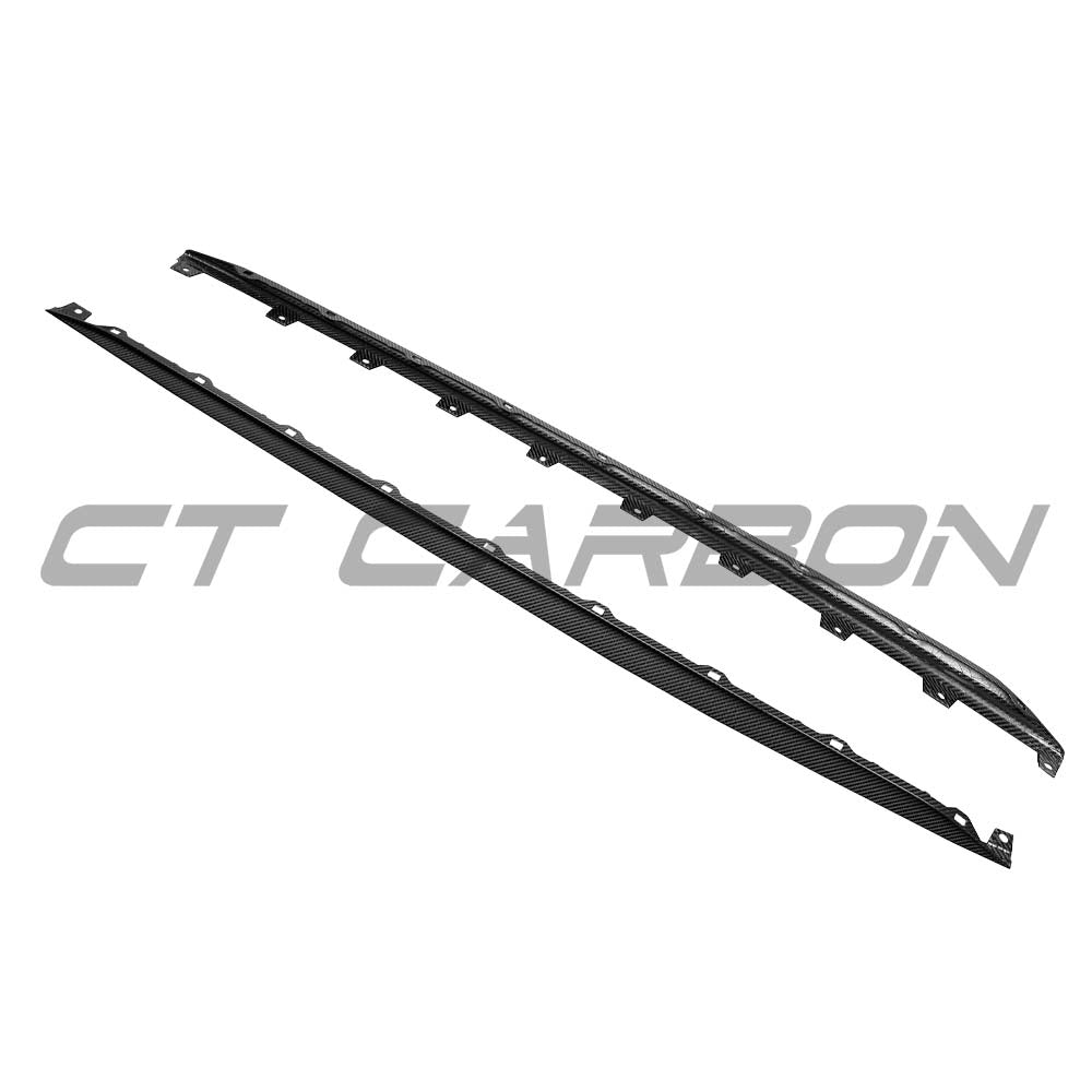 AUDI RS3 8Y 2022+ CARBON FIBRE SIDE SKIRTS - V3