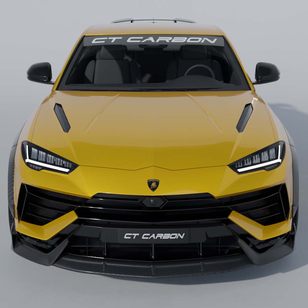LAMBORGHINI URUS S DRY CARBON FIBRE SPLITTER - CT DESIGN