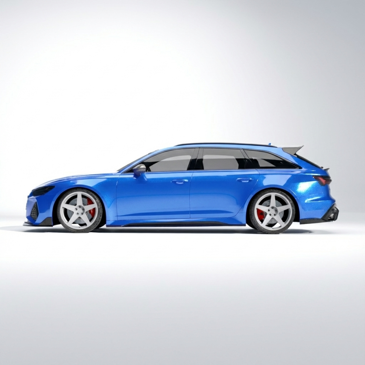 AUDI RS6 C8 AVANT CARBON FIBRE SPOILER - CT DESIGN V2