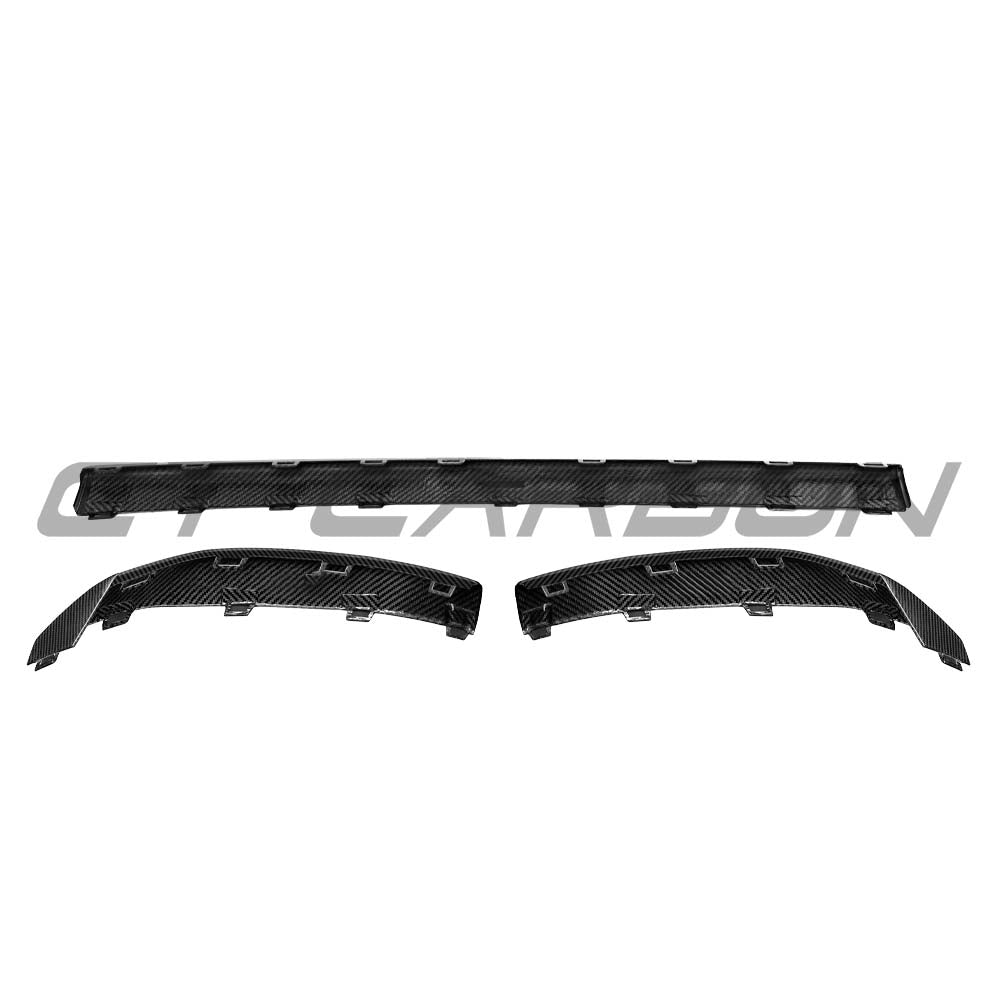 AUDI RS3 8Y FACELIFT 2024+ CARBON FIBRE OUTER DIFFUSER TRIM