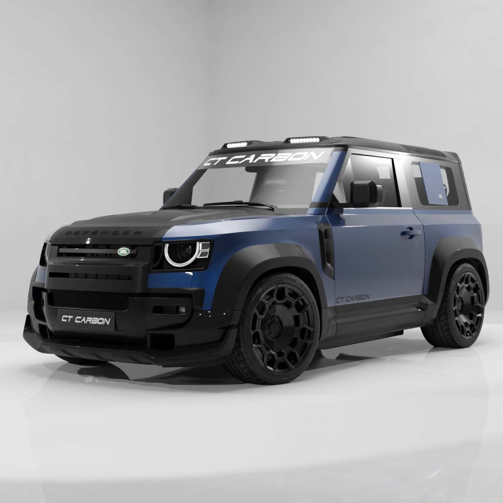 DEFENDER L663 90/110/130 2020+ CARBON FIBRE ROOF LIGHT - CT DESIGN