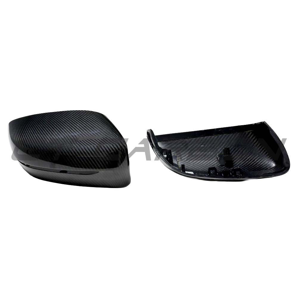 BMW G42 2 SERIES 2022+ LHD DRY CARBON FIBRE MIRRORS - V1