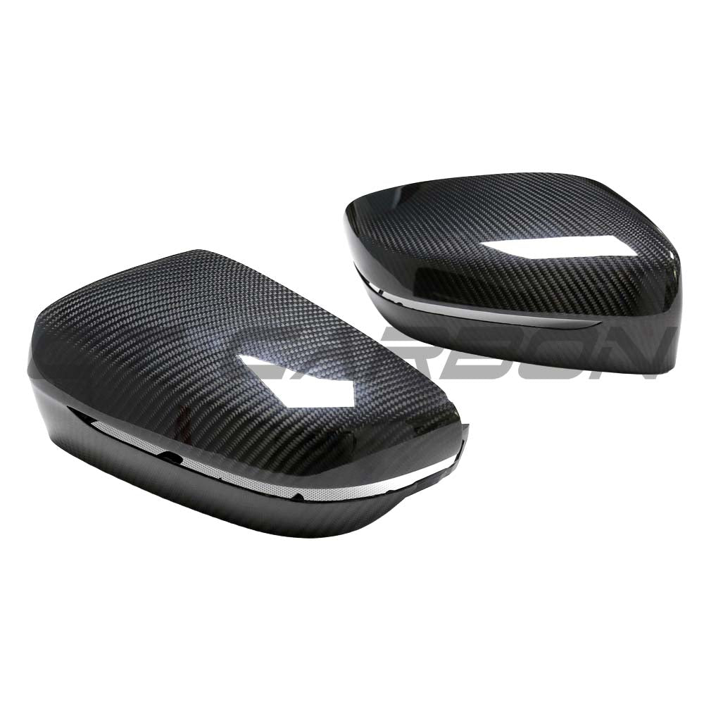 BMW G42 2 SERIES 2022+ LHD DRY CARBON FIBRE MIRRORS - V1
