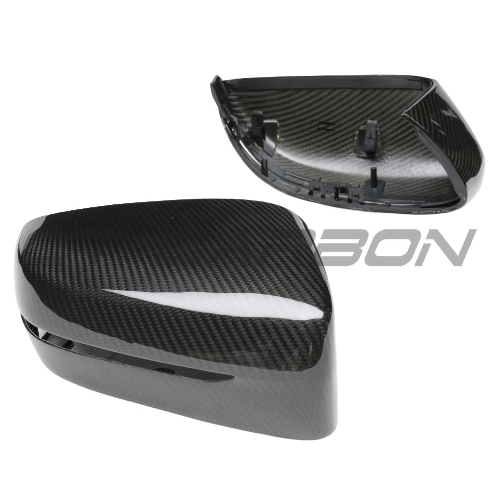 BMW G42 2 SERIES 2022+ RHD DRY CARBON FIBRE MIRRORS - V1