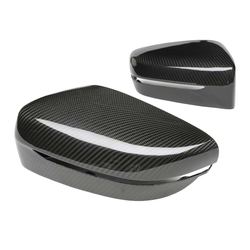 BMW G42 2 SERIES 2022+ RHD DRY CARBON FIBRE MIRRORS - V1
