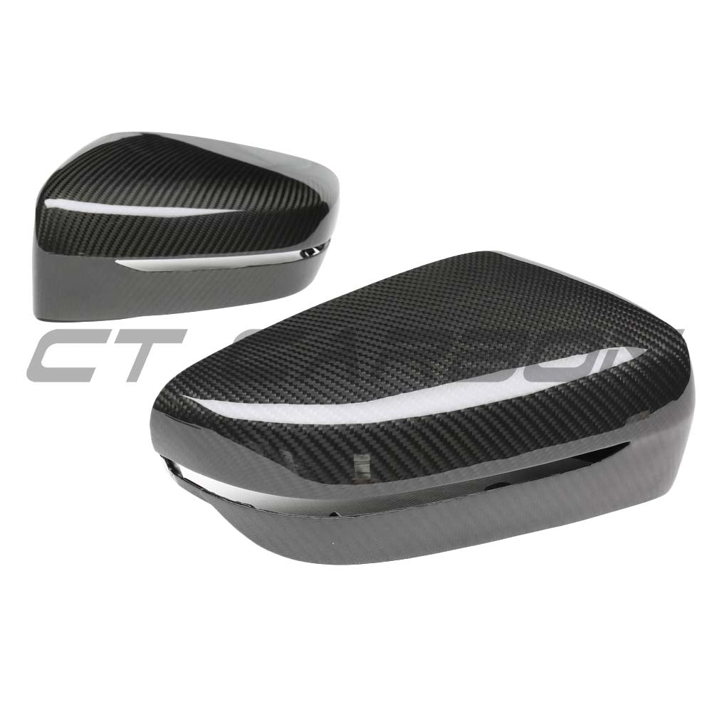 BMW G42 2 SERIES 2022+ RHD DRY CARBON FIBRE MIRRORS - V1