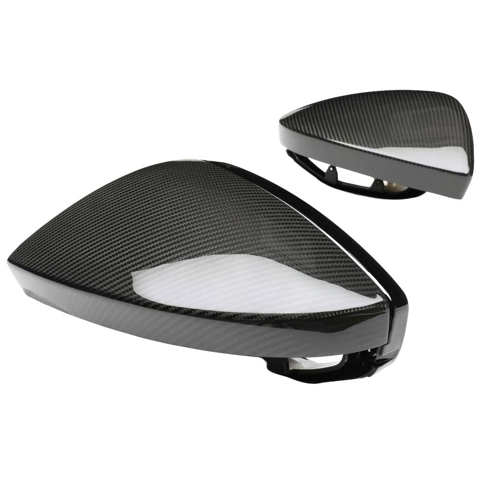 AUDI A6/S6/RS6 C8 2015-2025 DRY CARBON FIBRE MIRRORS - LHD
