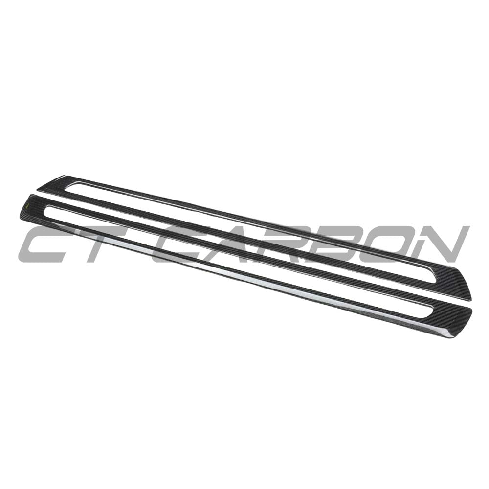 BMW G87 M2 & G42 2 SERIES 2022+ CARBON FIBRE DOOR THRESHOLD COVERS